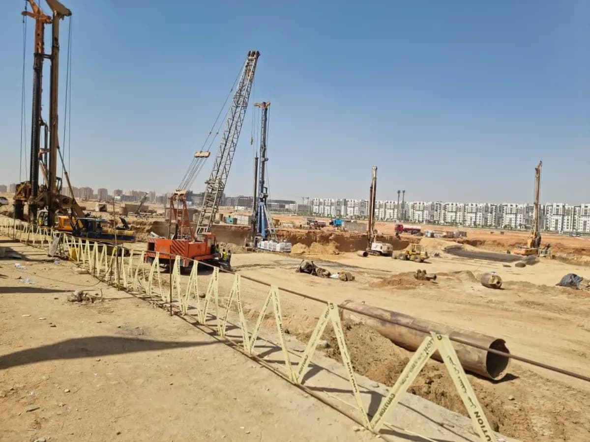 Construction and Execution of Piles for a Commercial Tower