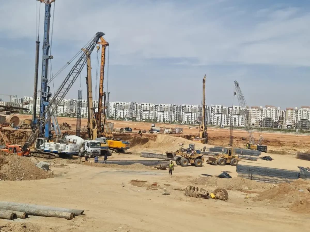 Construction and Execution of Piles for a Commercial Tower