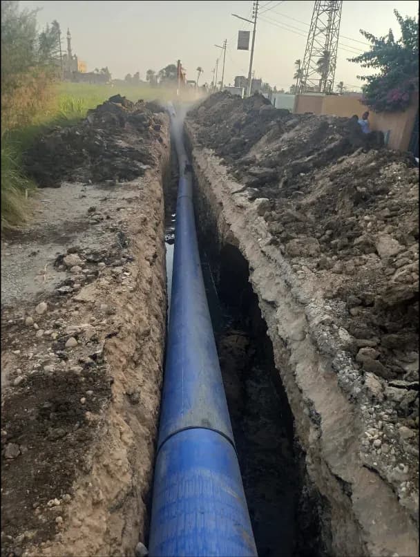 Drainage Works in Qena